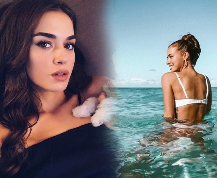 Bensu Soral depicts fire hot bikini