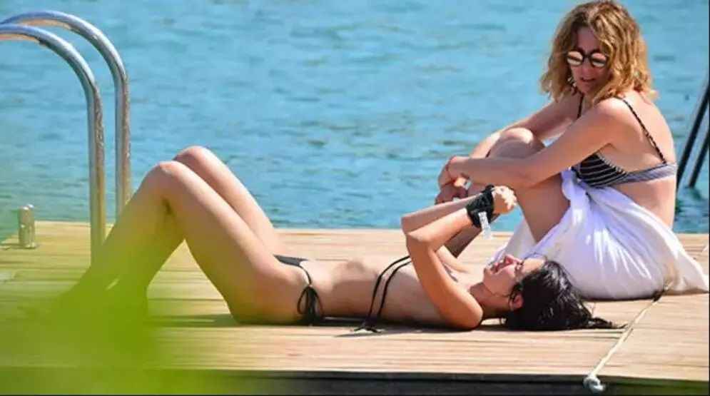 Nesrin Cavadzade bikini