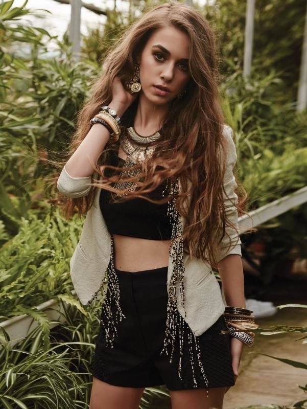 Bensu Soral depicts fire bikini