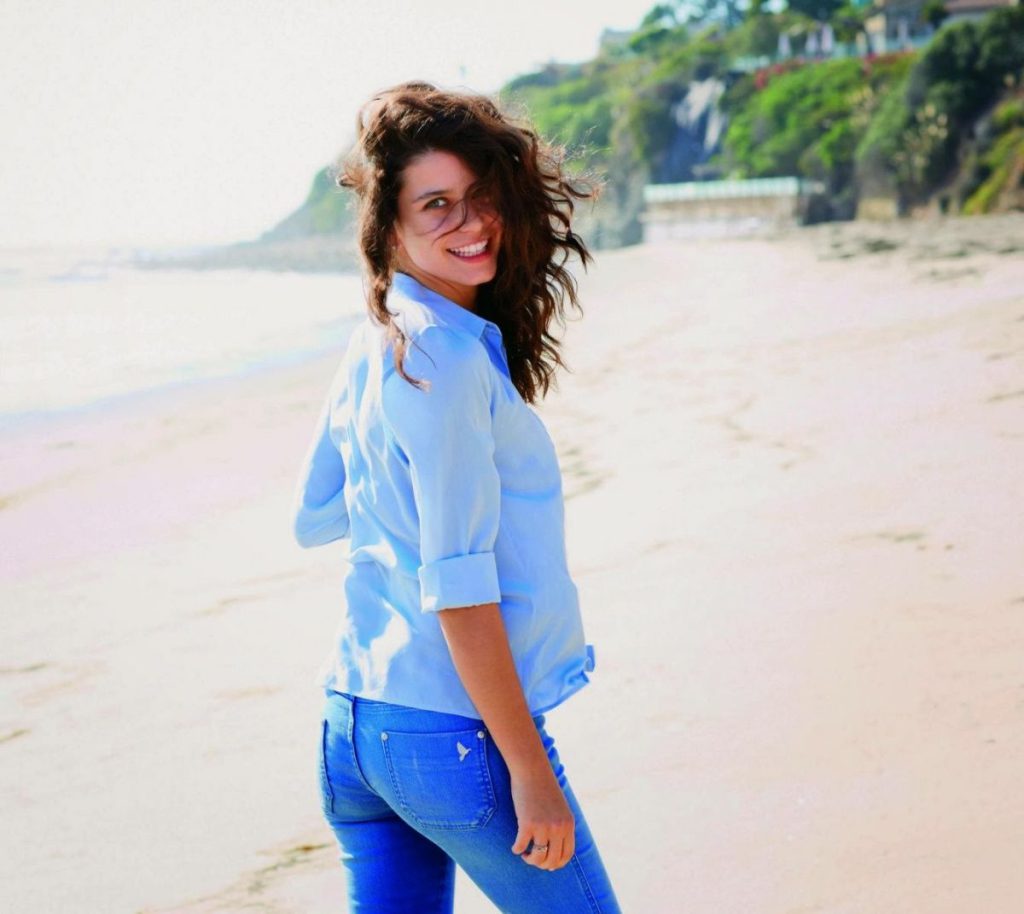 Beren Saat poses naked