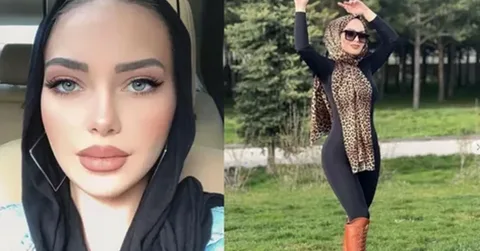 Esra Rabia poses hot xxx