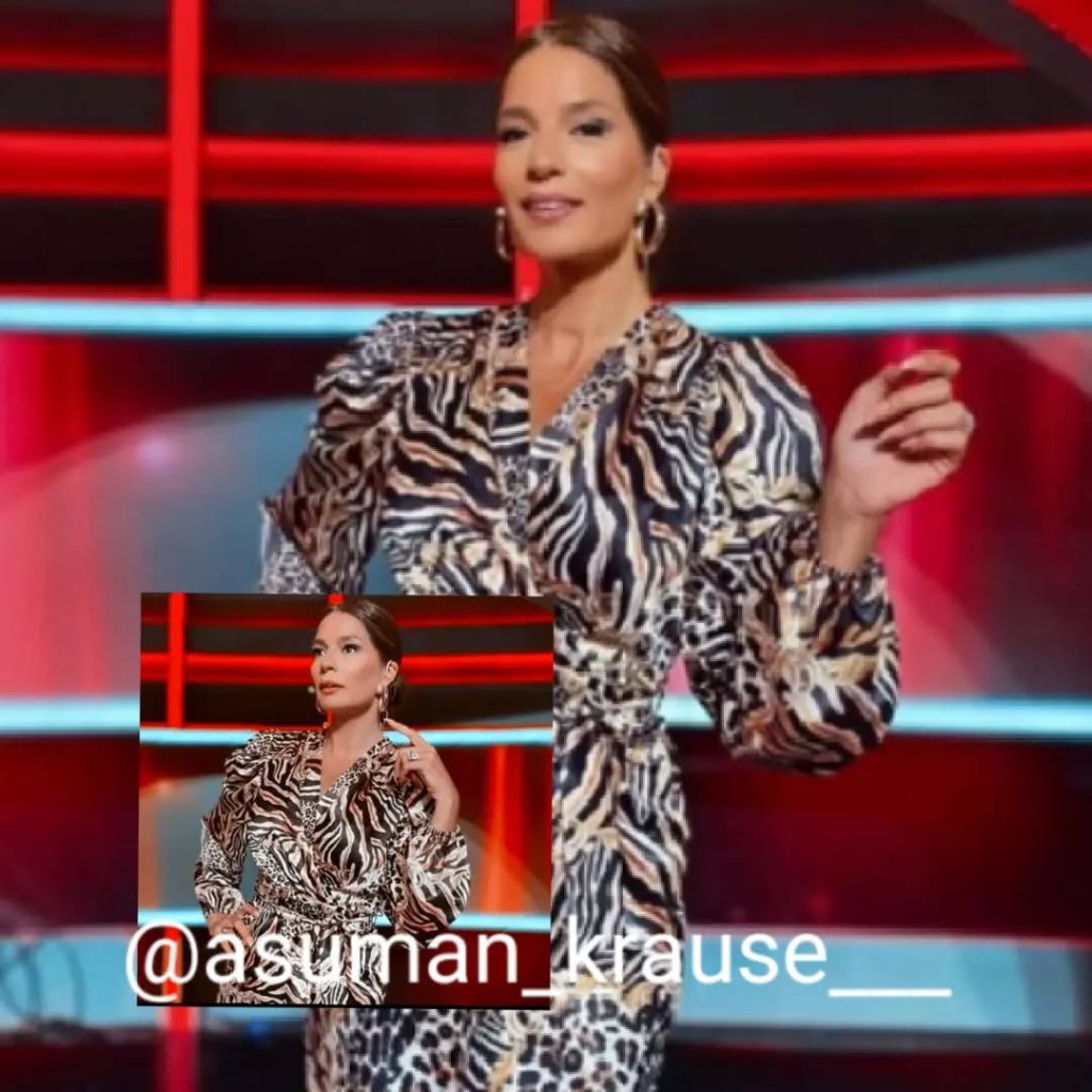 Asuman Krause smiles ass