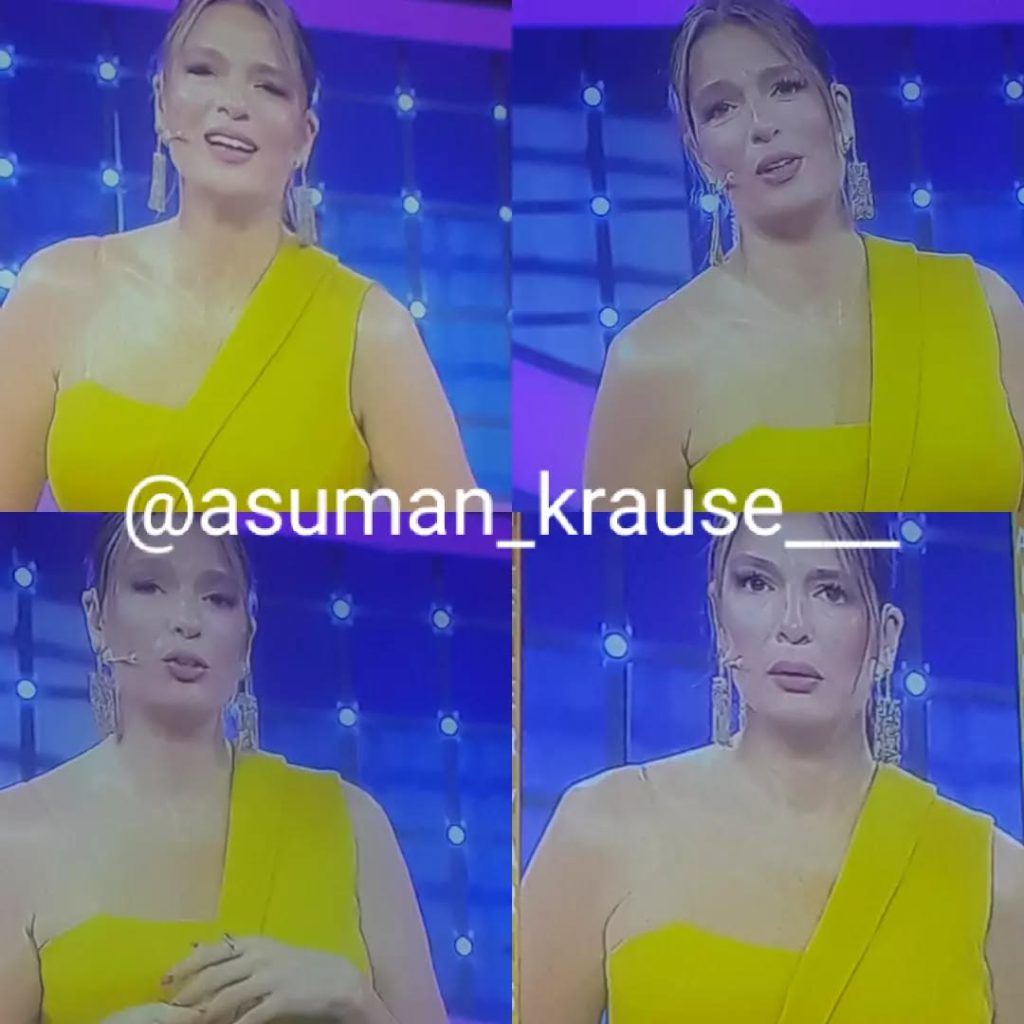 Asuman Krause smiles nude