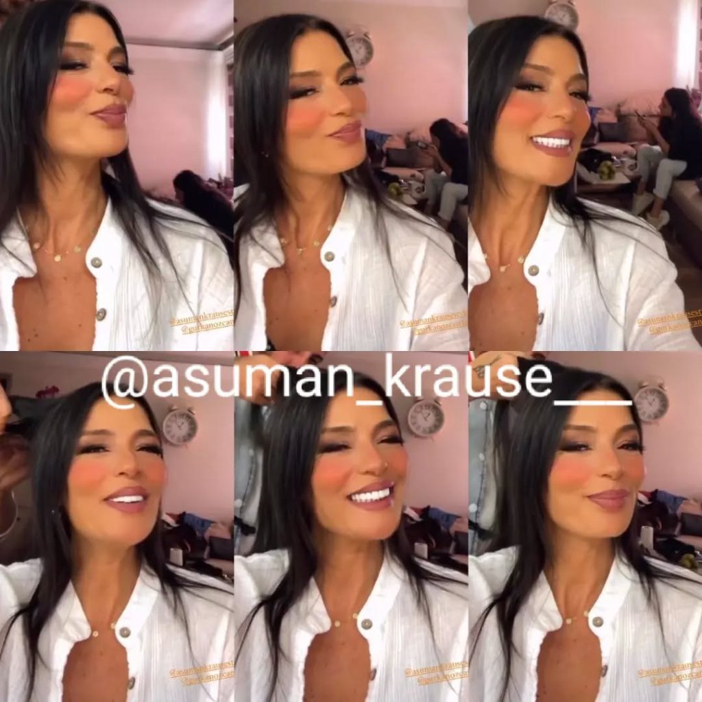 Asuman Krause smiles xxx