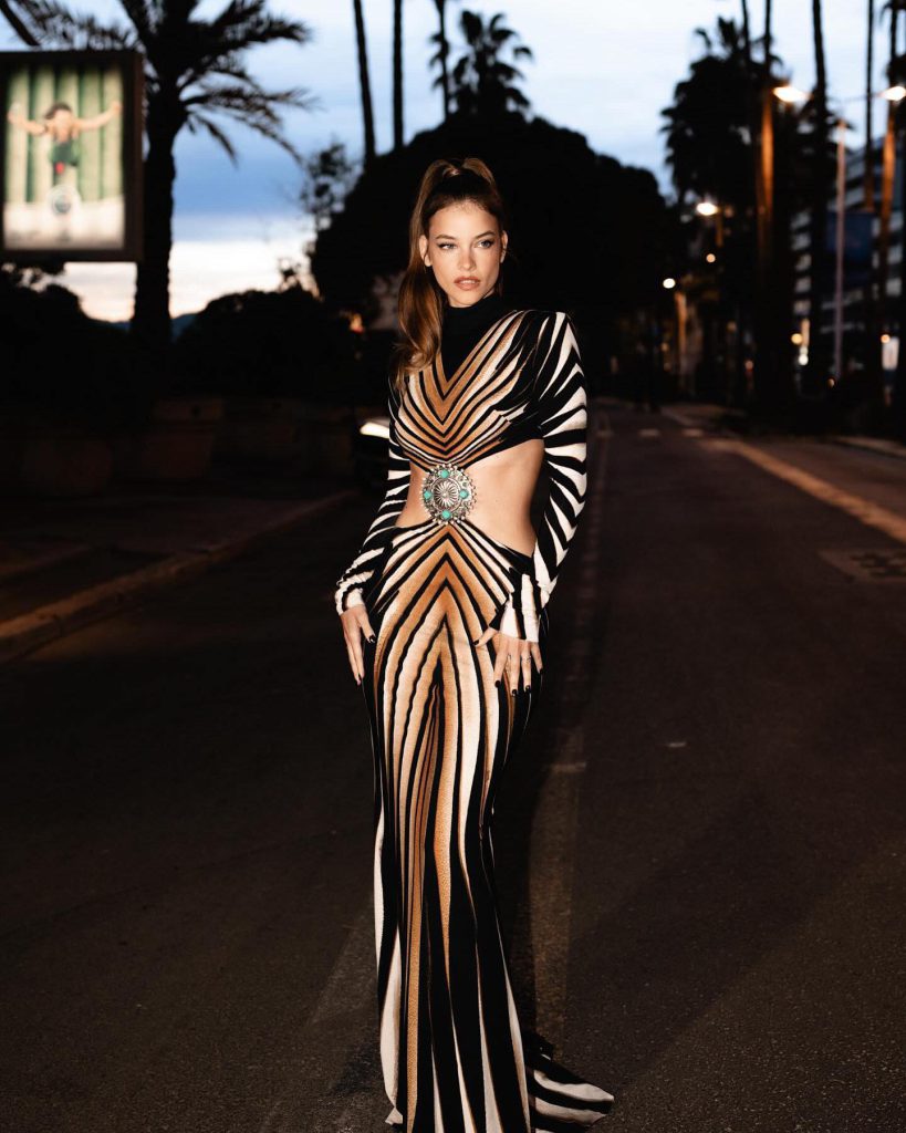 Barbara Palvin poses hot bikini