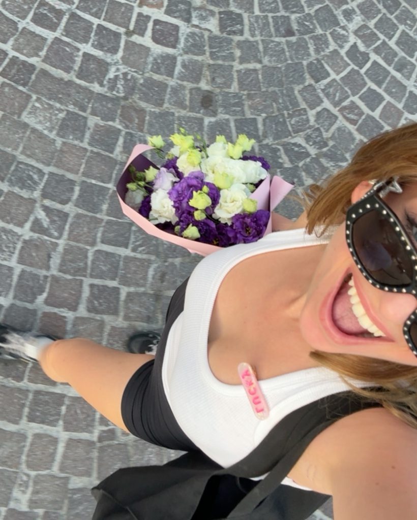 Cemre Solmaz modeling boobs