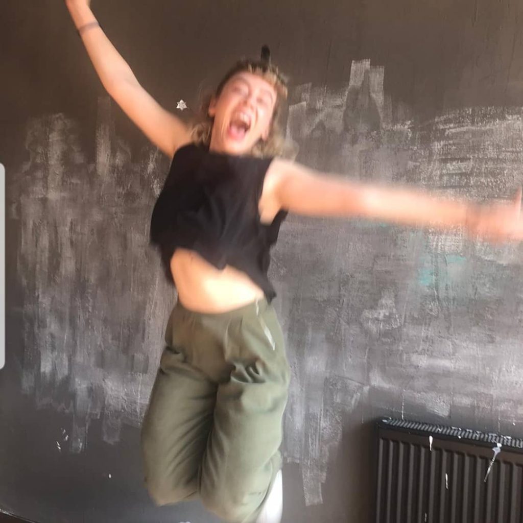 Demet Evgar depicts fire ass