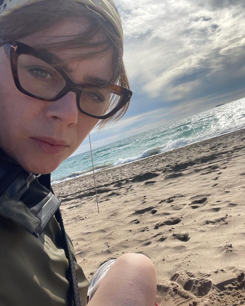 Demet Evgar modeling nude pics