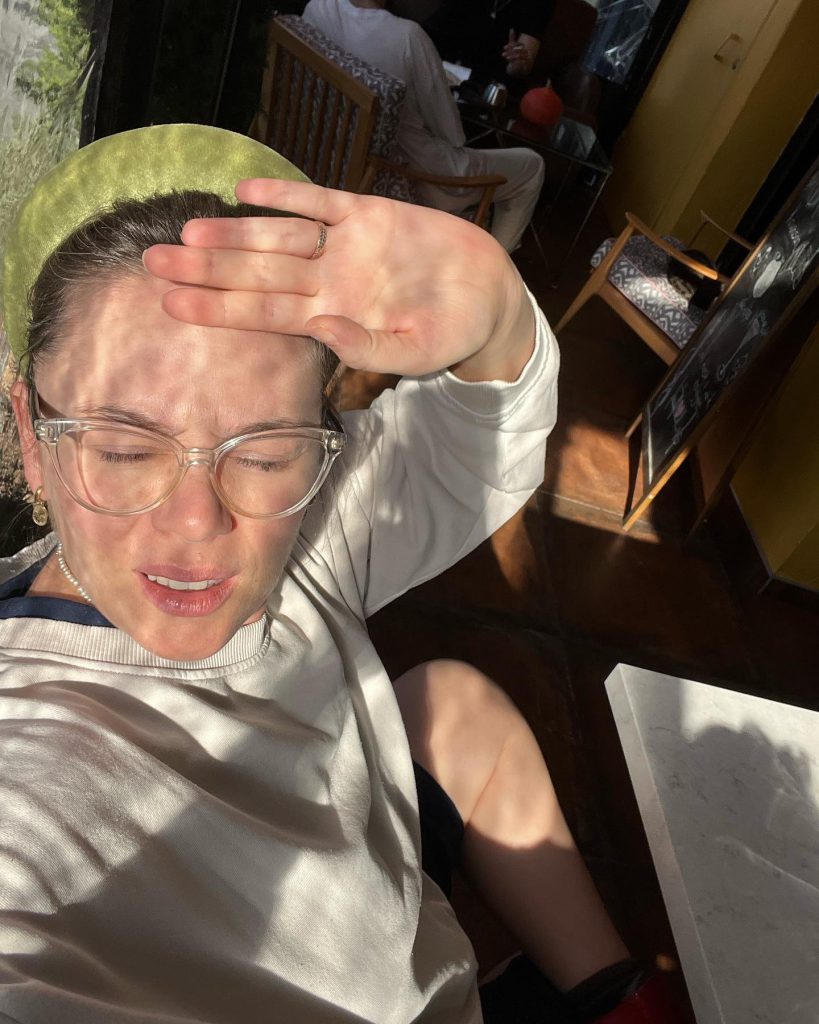 Demet Evgar modeling pussy