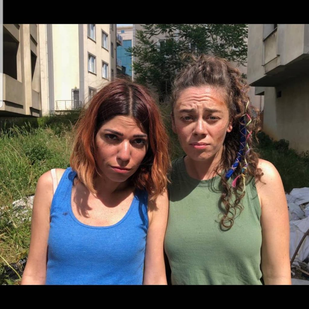 Demet Evgar modeling sex scenes