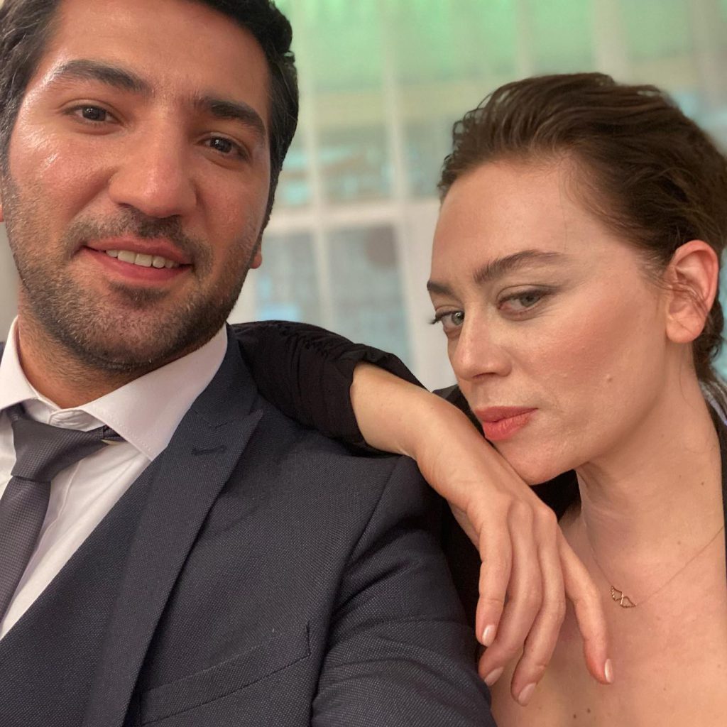 Demet Evgar smiles hot images