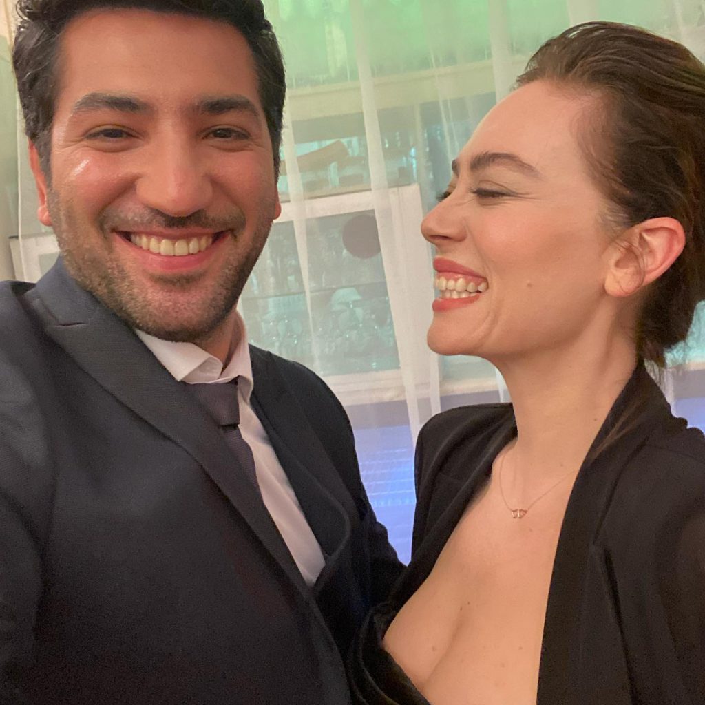 Demet Evgar smiles hot photos