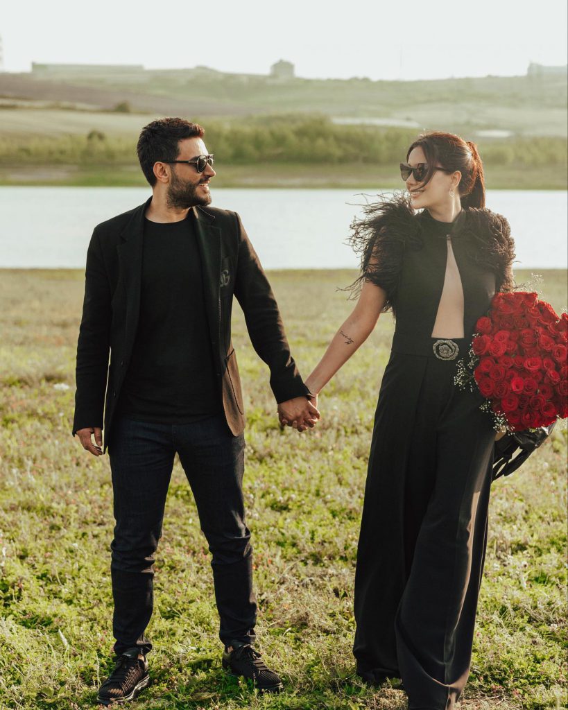 Dilan Polat smiles ass