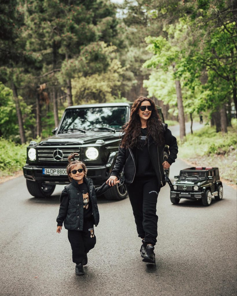 Dilan Polat smiles sexy