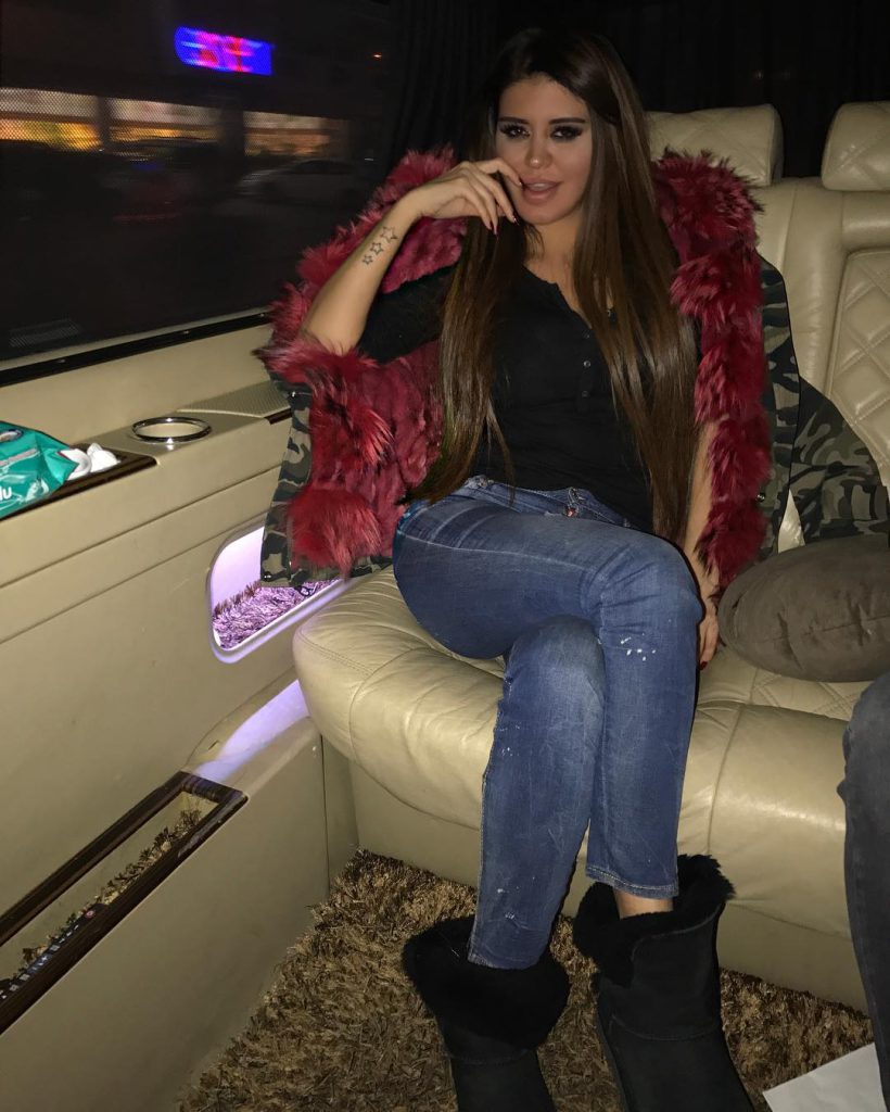 Ebru Polat smiles sexy