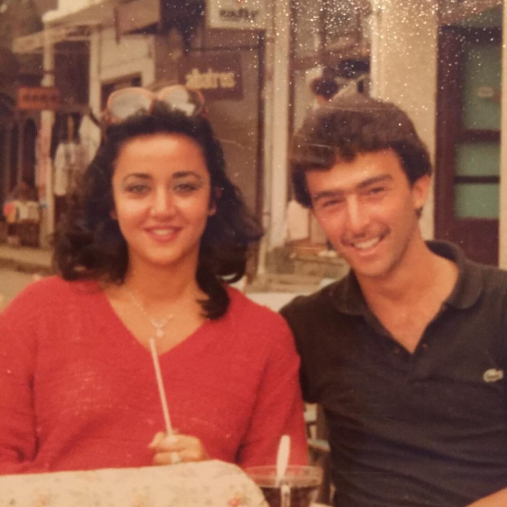 Oya Aydoğan smiles nude