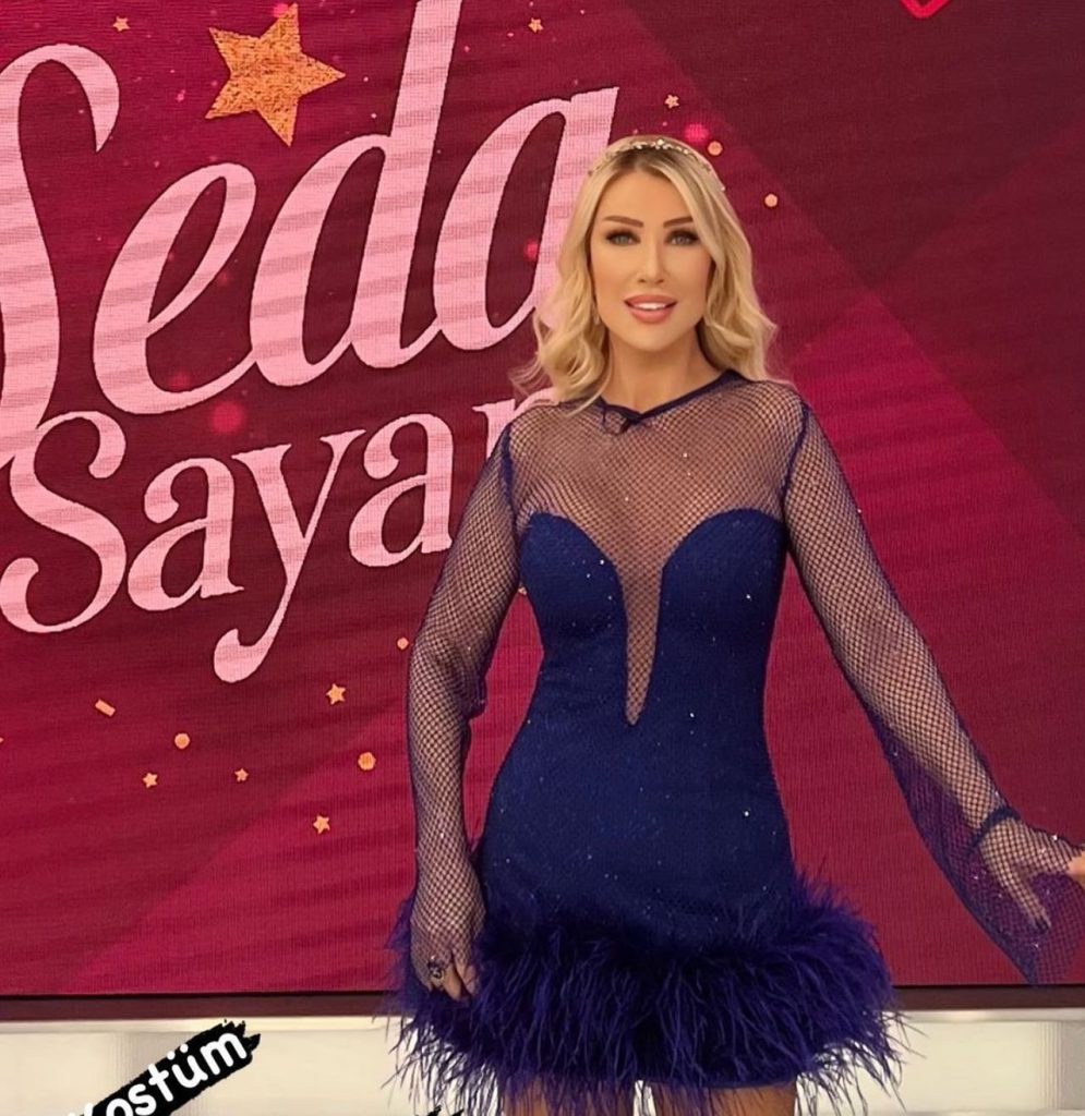 Seda Sayan depicts fire ass