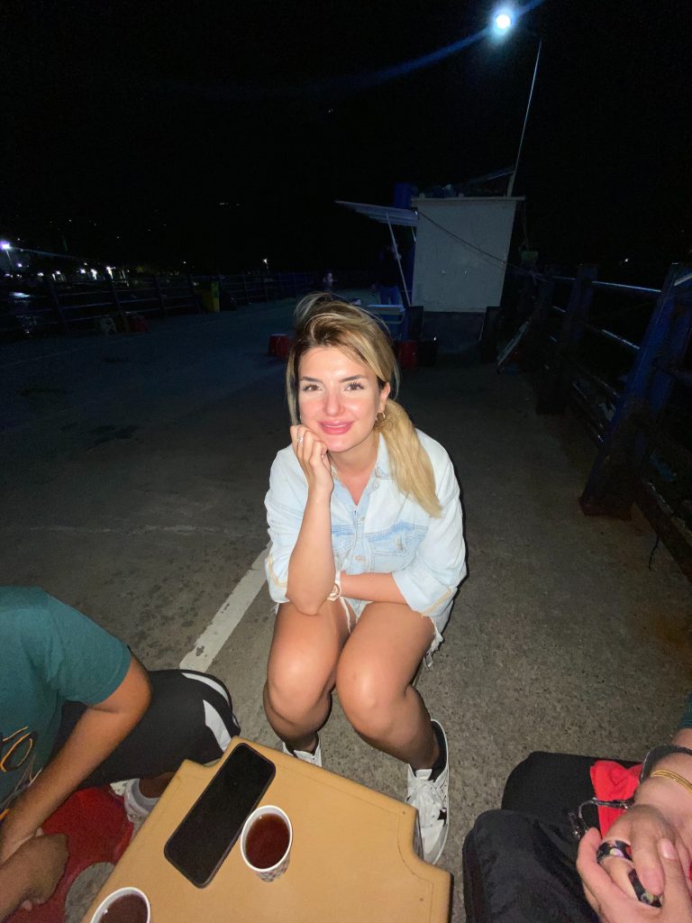 Begüm Polat modeling boobs