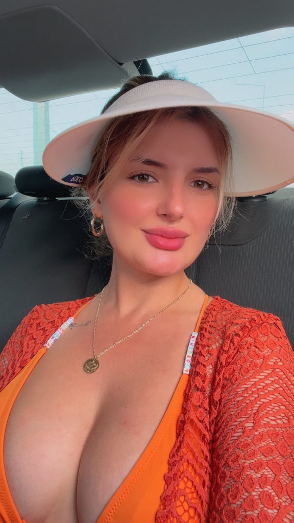 Begüm Polat modeling hot bikini