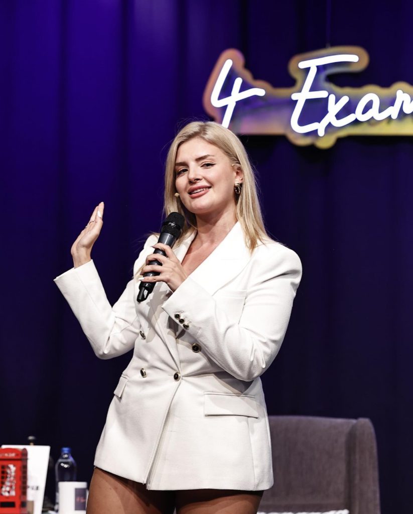 Begüm Polat smiles naked