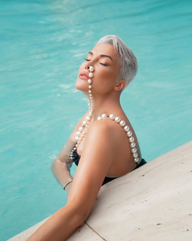 Deniz Akkaya modeling hot pics