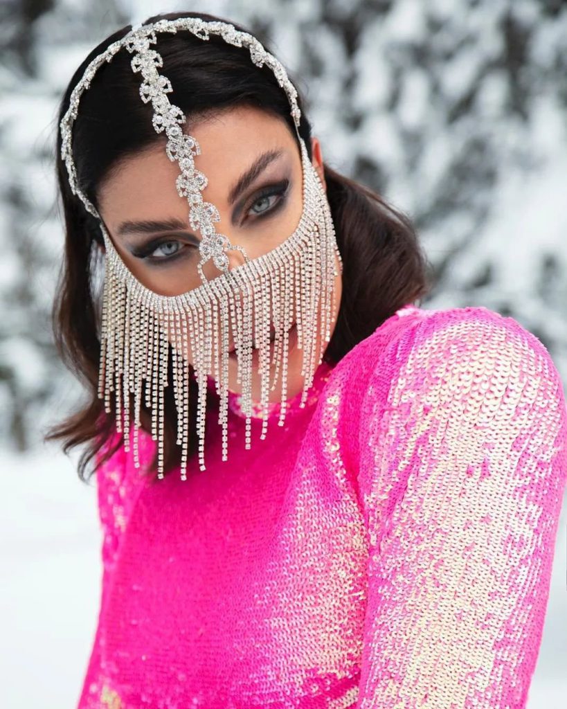 Deniz Akkaya poses nude