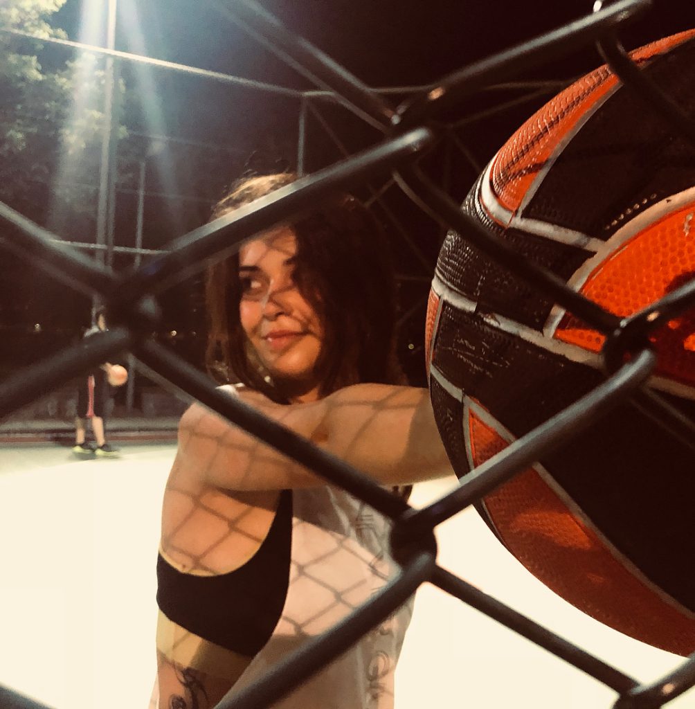 Devrim Özkan depicts fire bikini