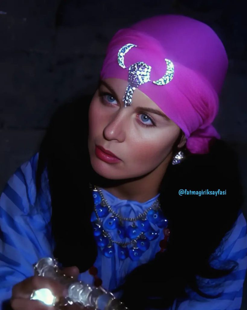 Fatma Girik modeling bikini