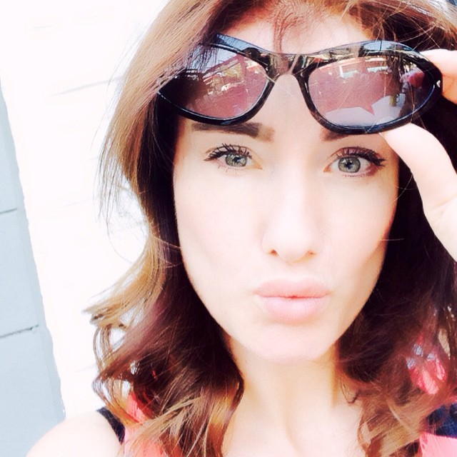 Hilal Cebeci poses boobs