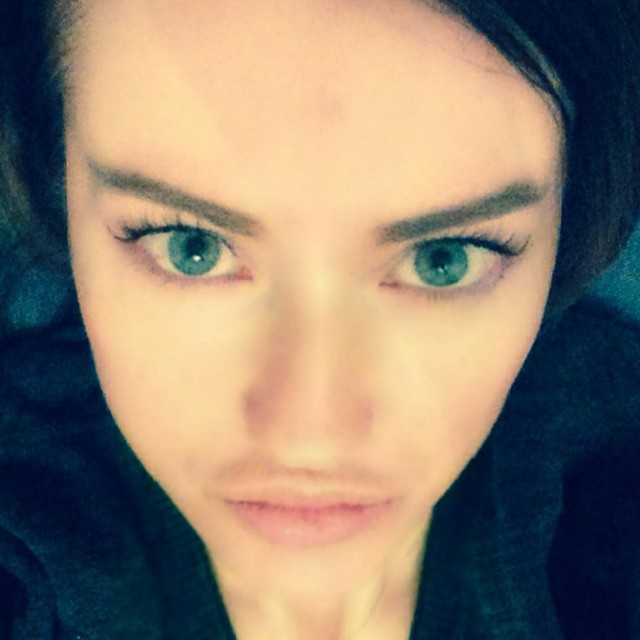 Hilal Cebeci smiles ass