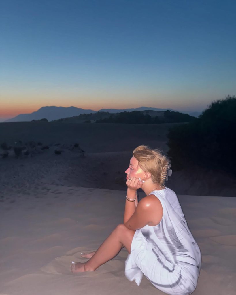 Mika Raun depicts fire hot xxx