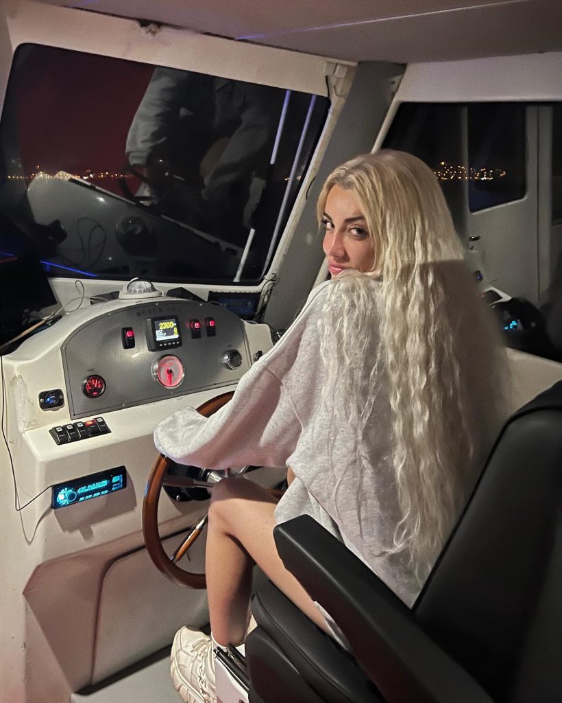 Mika Raun smiles hot