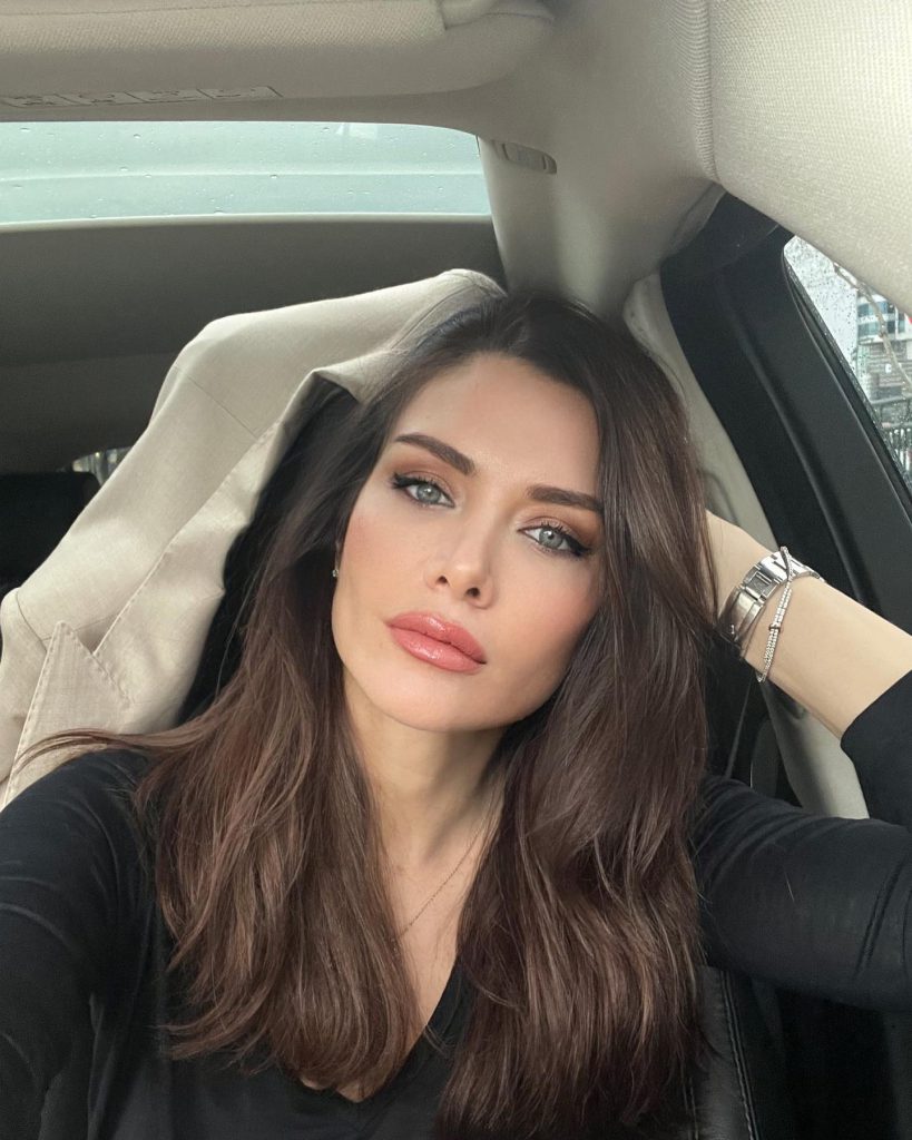 Nefise Karatay poses bikini