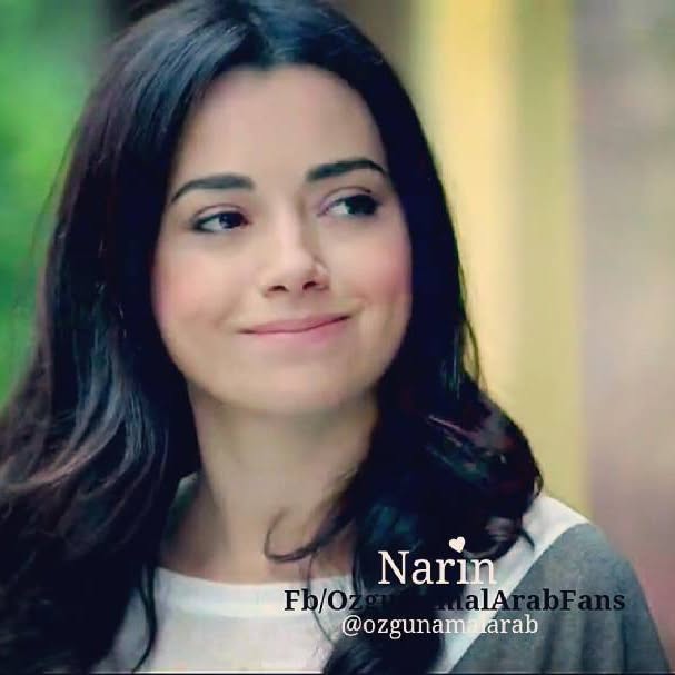 Özgü Namal smiles ass