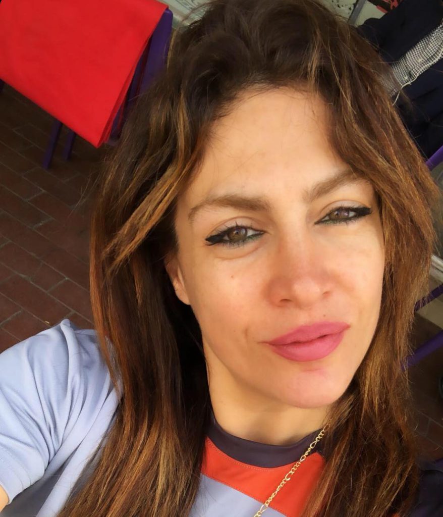 Tuğba Ekinci depicts fire bikini