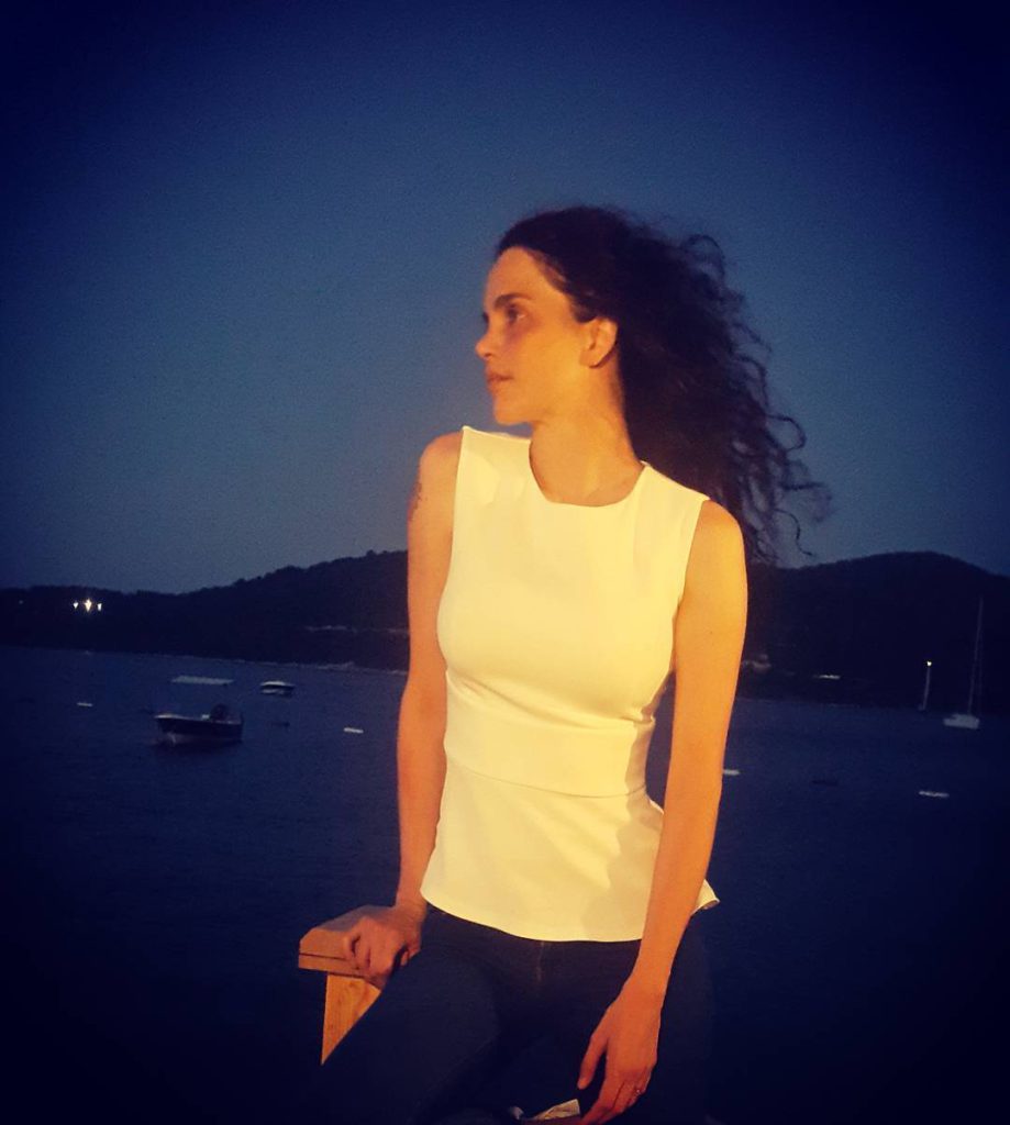 Tuğçe Kazaz depicts fire hot